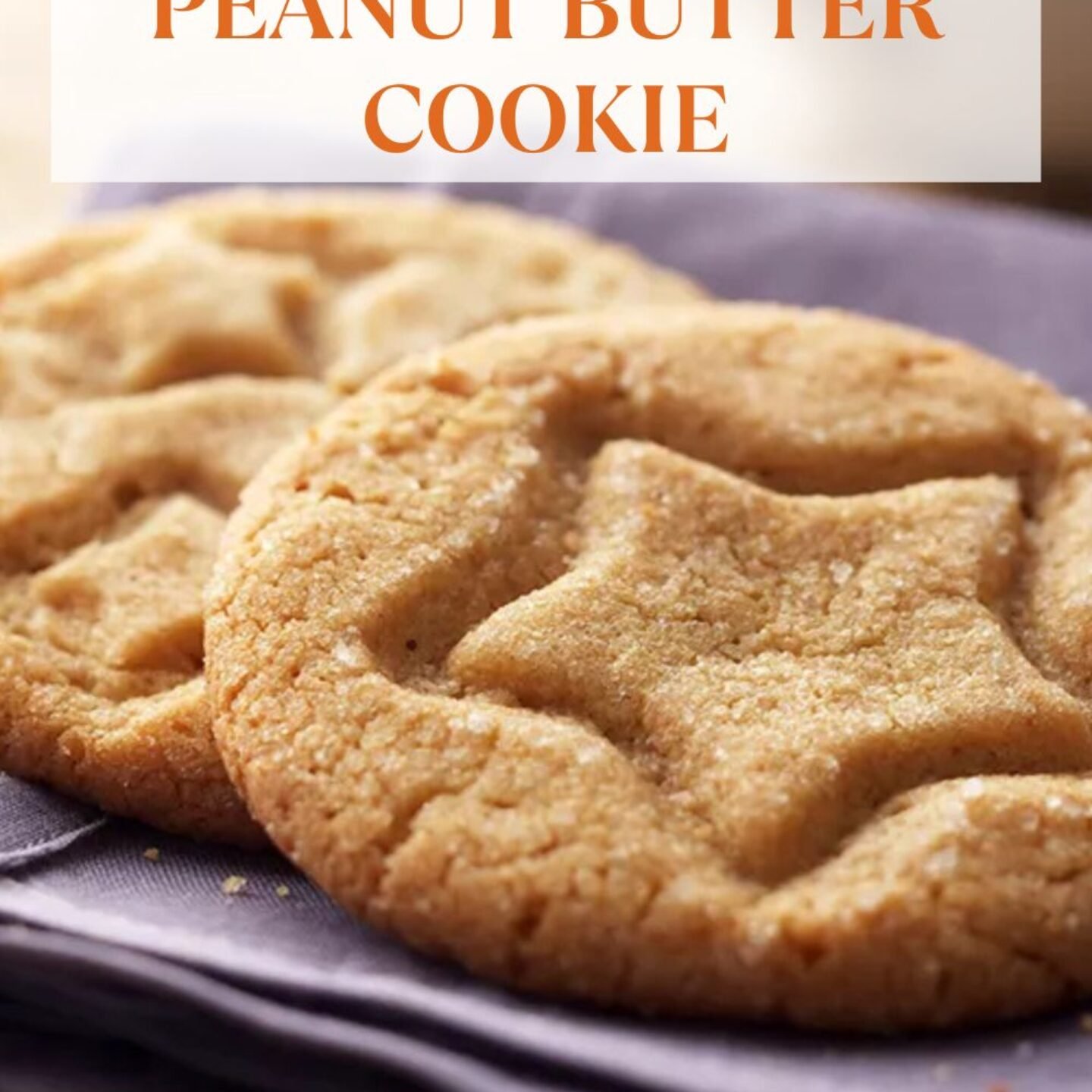 4 Ingredient Peanut Butter Cookie