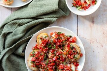 Bruschetta with Mozzarella