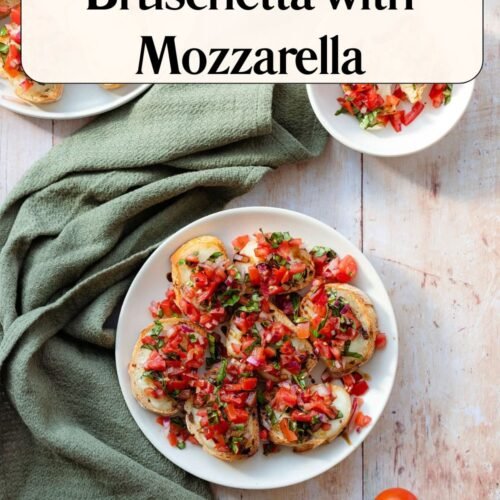 Bruschetta with Mozzarella