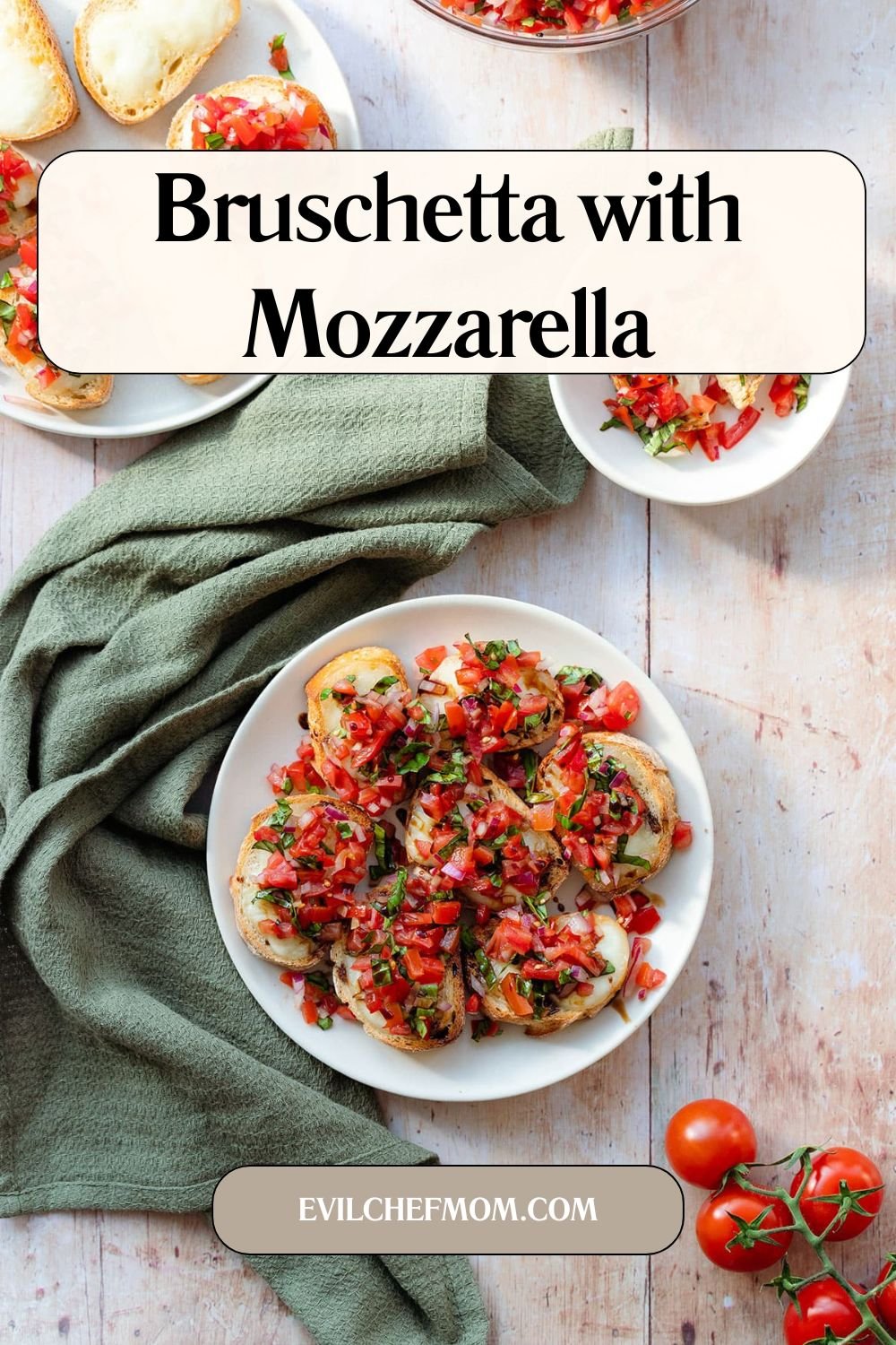 Bruschetta with Mozzarella