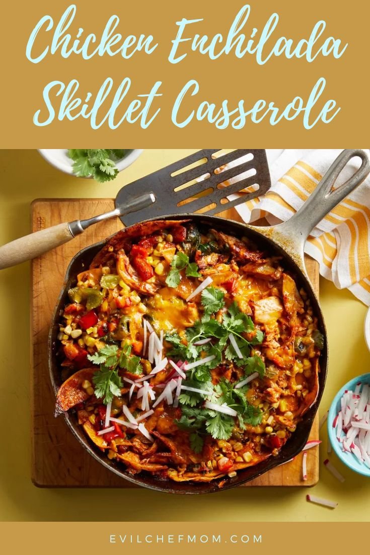 Chicken Enchilada Skillet Casserole