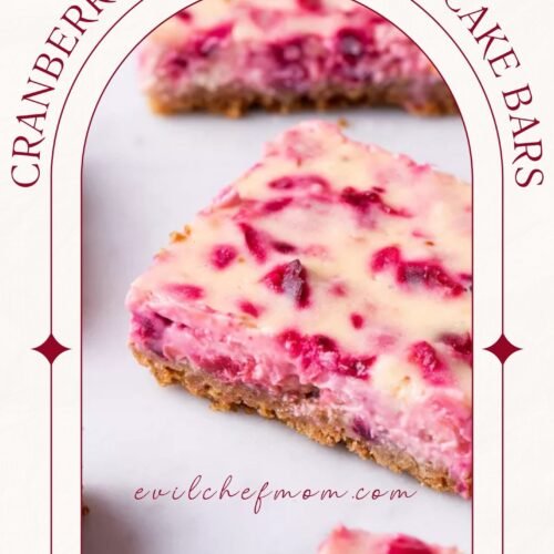 Cranberry-Lemon Cheesecake Bars