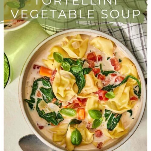 Creamy Tortellini Vegetable Soup