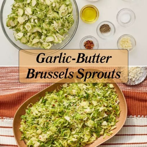 Garlic-Butter Brussels Sprouts