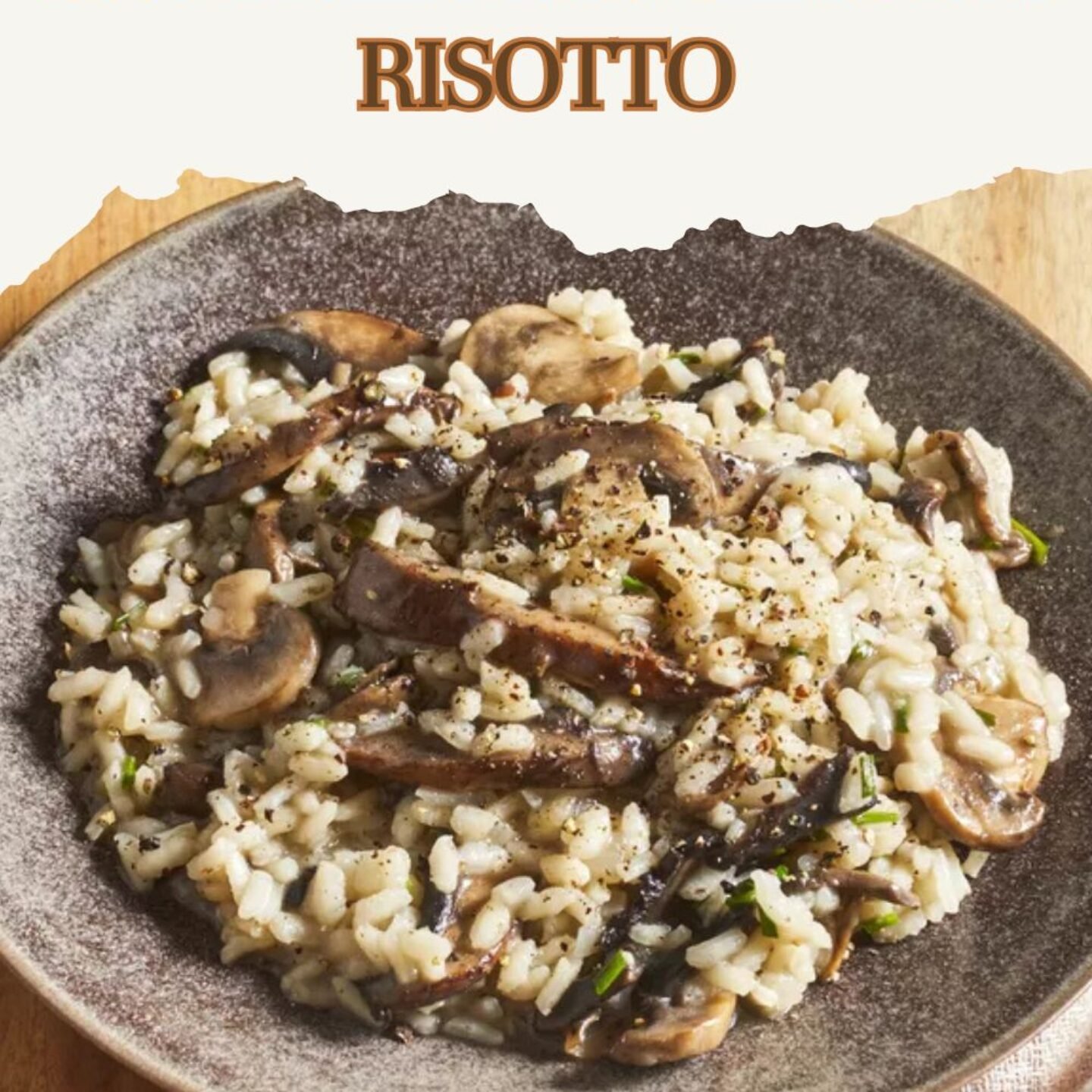 Gourmet Mushroom Risotto