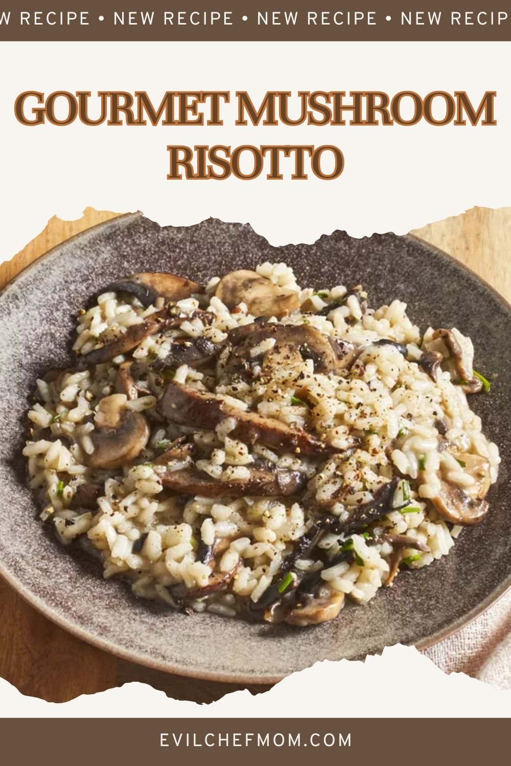 Gourmet Mushroom Risotto