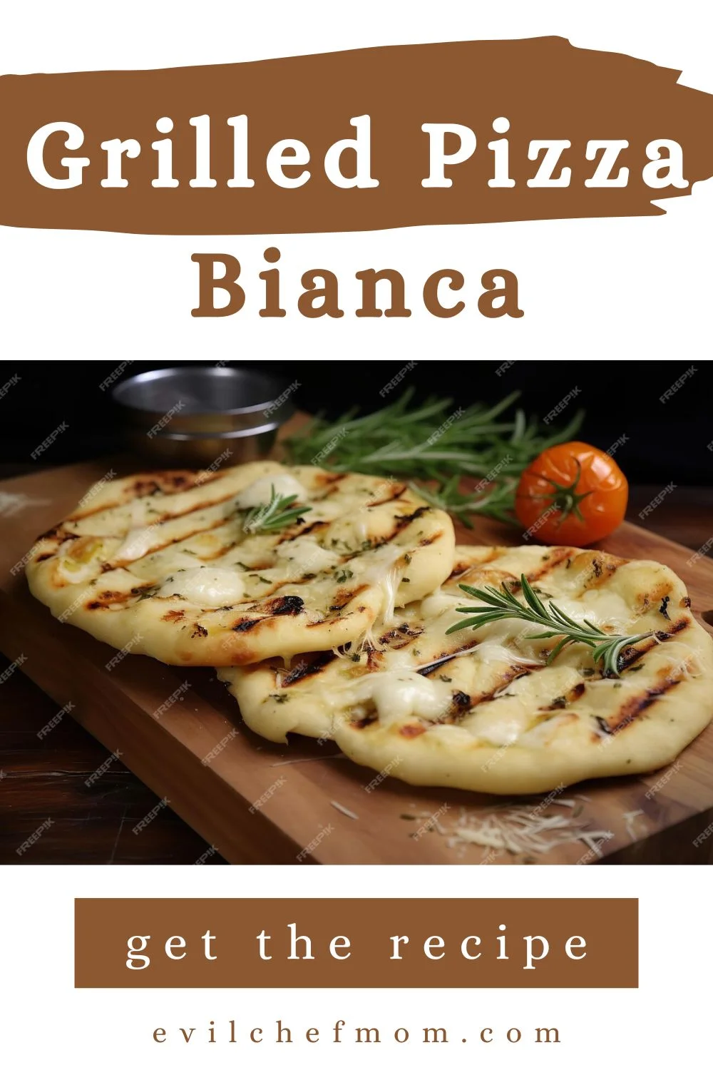 Grilled Pizza Bianca