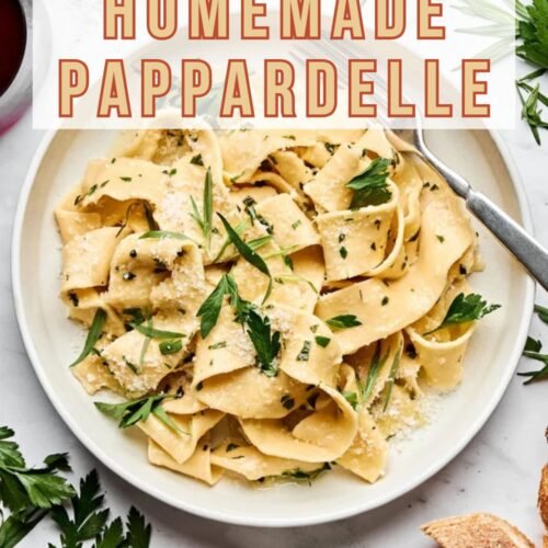 Homemade Pappardelle