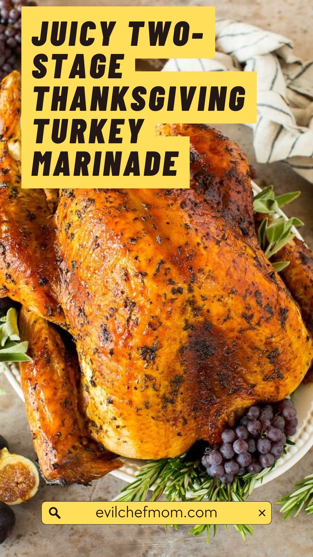 Juicy Two-Stage Thanksgiving Turkey Marinade
