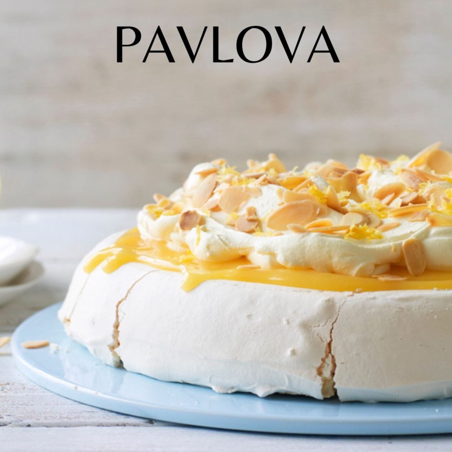 Lemon Pavlova