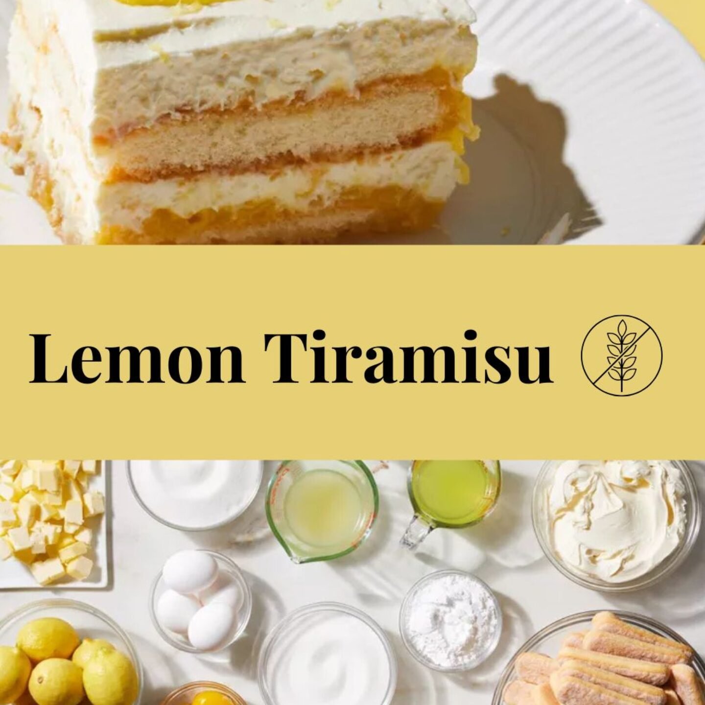 Lemon Tiramisu