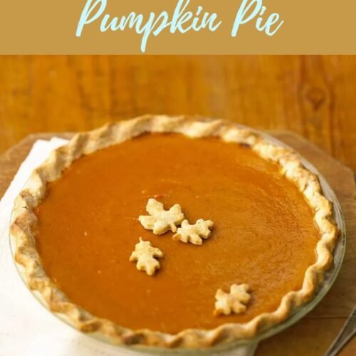 Light and Luscious Pumpkin Pie