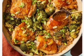 Orange Chicken & Broccoli Skillet