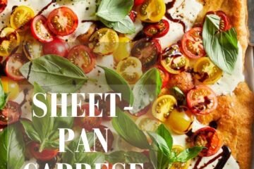 Sheet-Pan Caprese Pizza