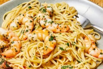 Shrimp Scampi with Pasta