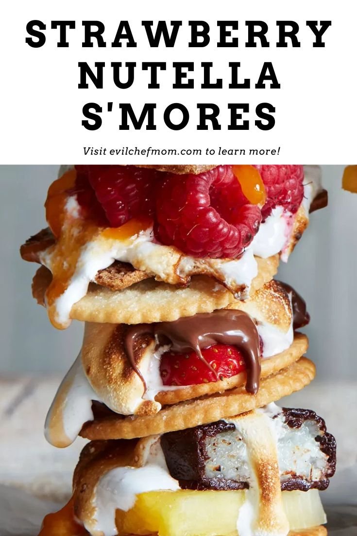 Strawberry Nutella S'mores
