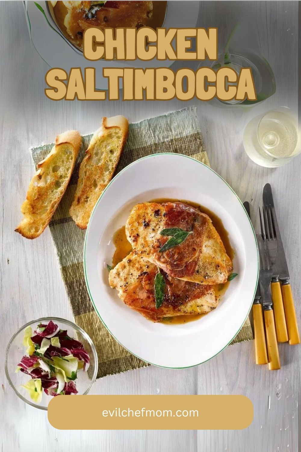 Chicken Saltimbocca