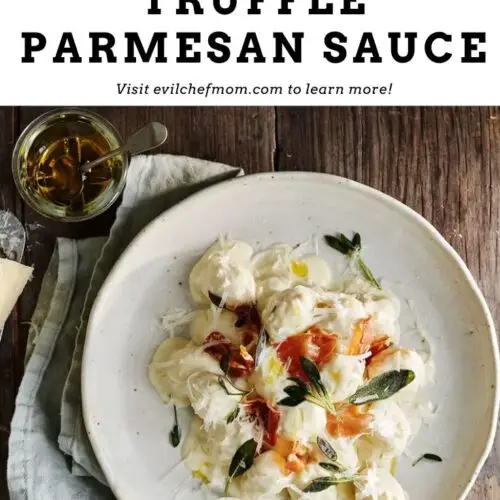 Gnocchi with Truffle Parmesan Sauce