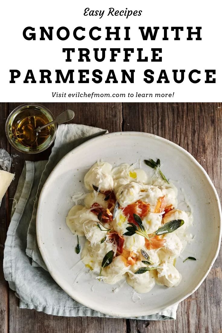 Gnocchi with Truffle Parmesan Sauce