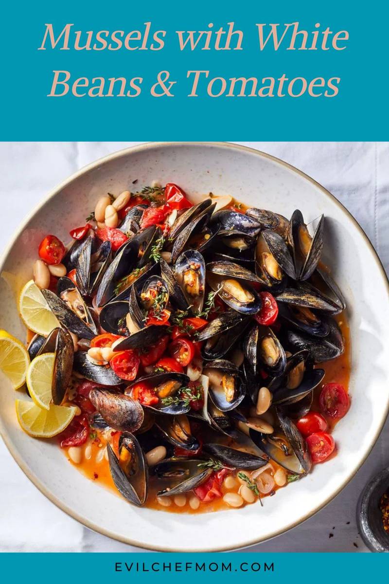 Mussels with White Beans & Tomatoes