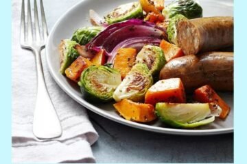 Roasted Autumn Vegetables & Chicken Sausage