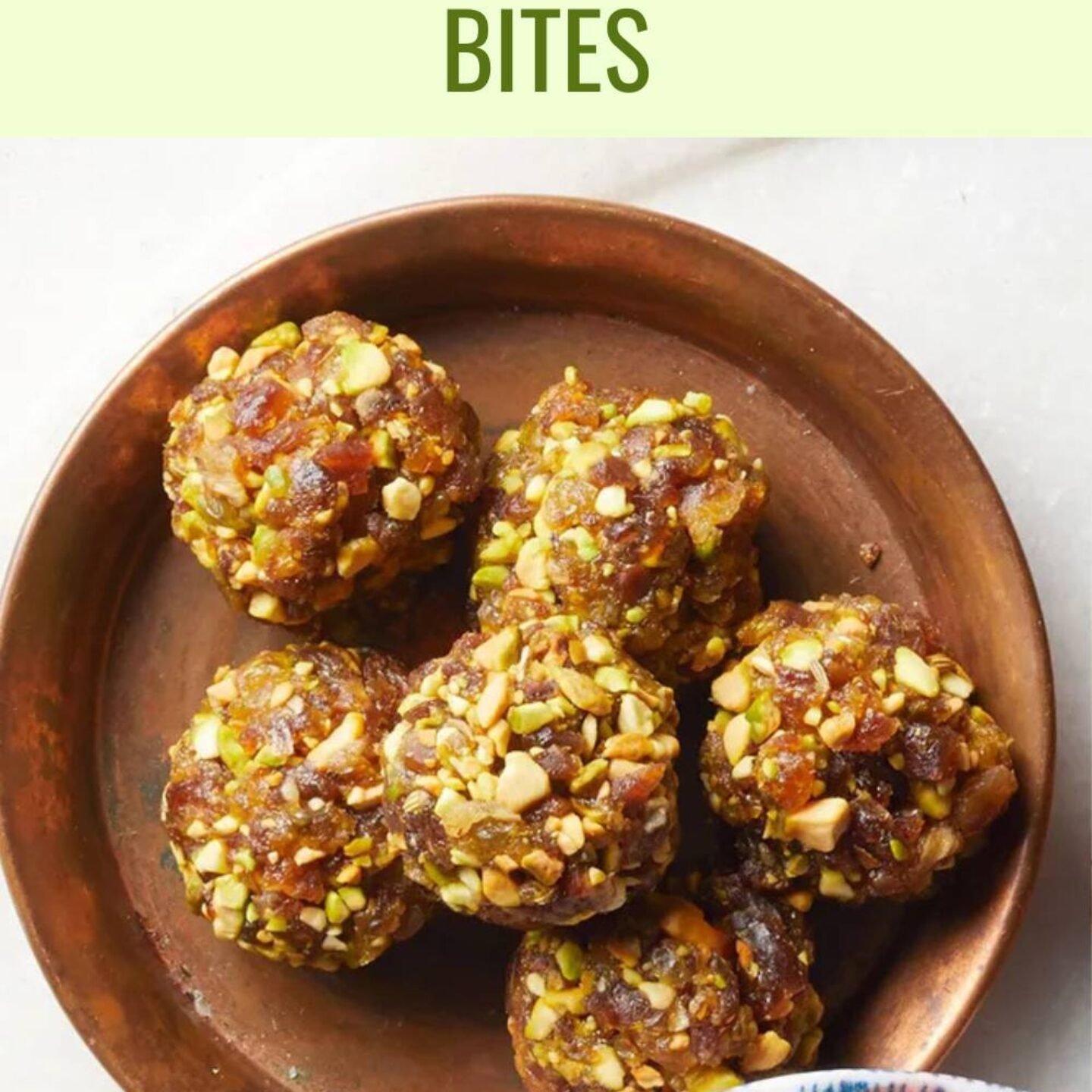 Savory Date & Pistachio Bites