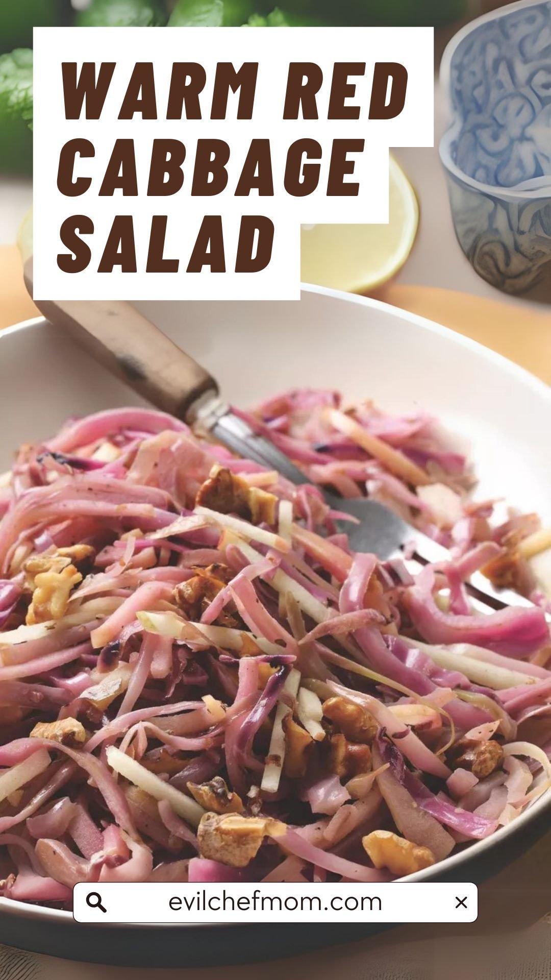 Warm Red Cabbage Salad
