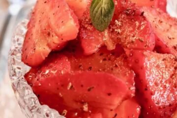 Italian Macerated Strawberries