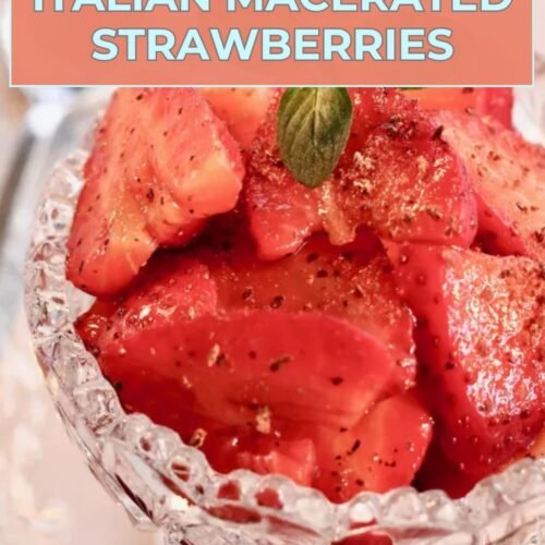 Italian Macerated Strawberries