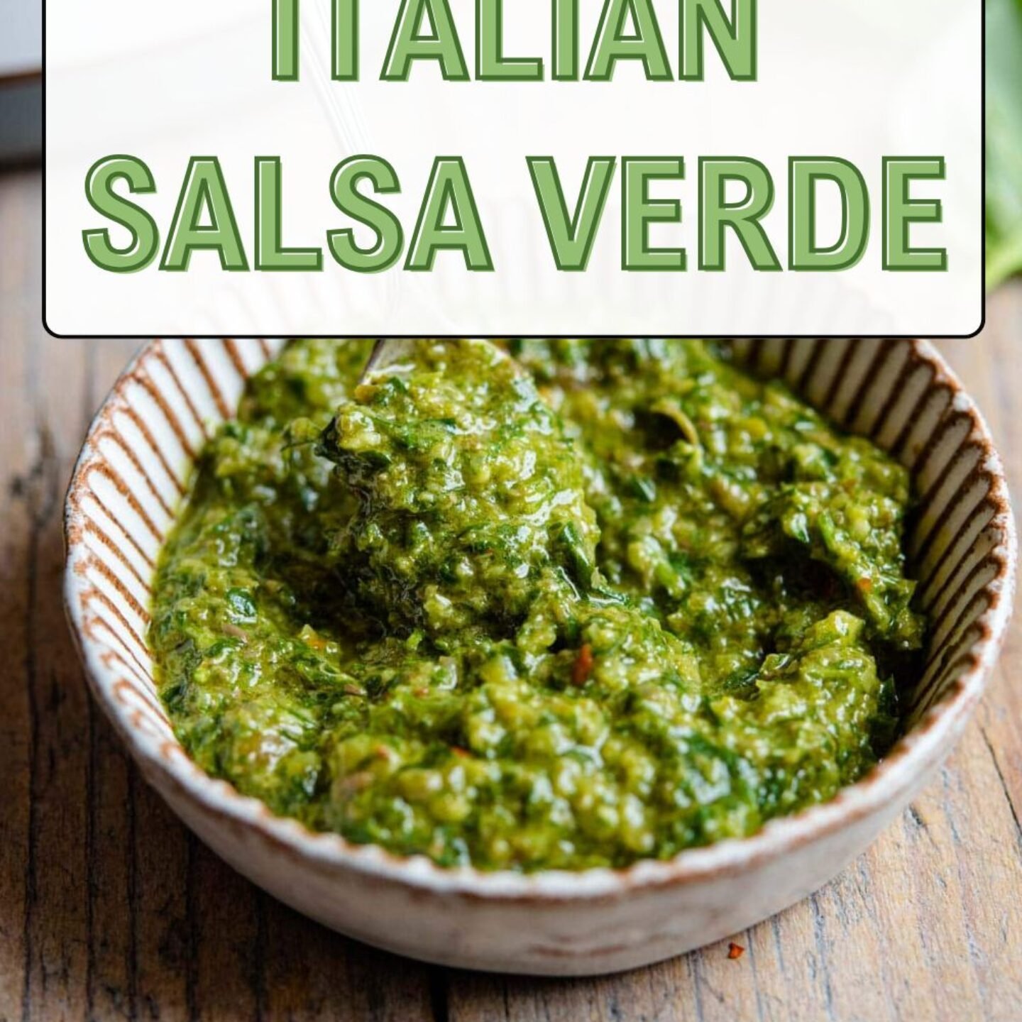 Italian Salsa Verde