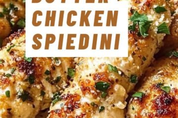 Lemon Garlic Butter Chicken Spiedini