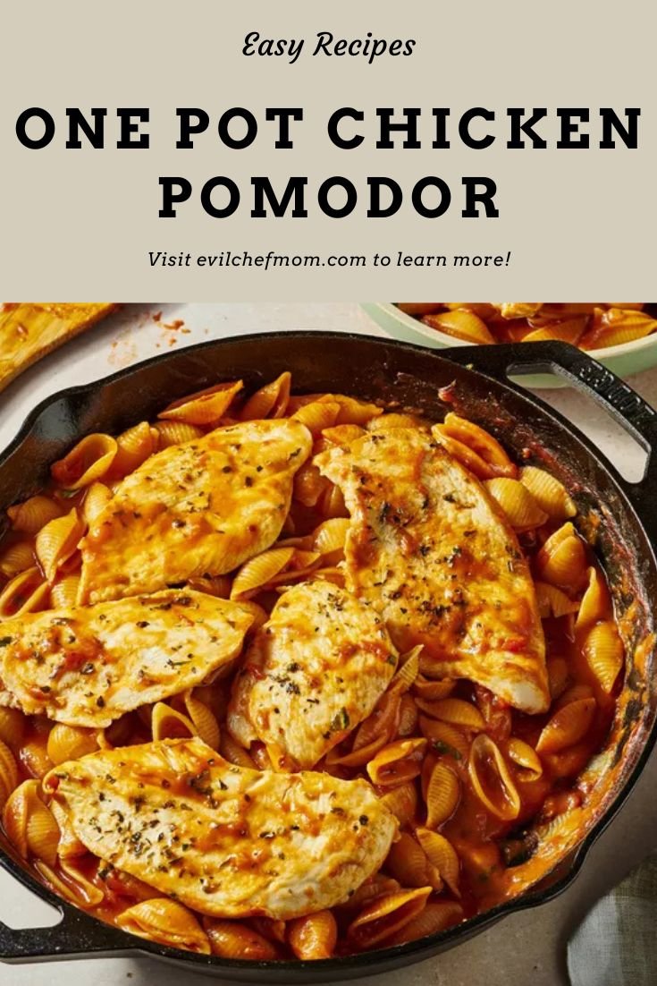 One Pot Chicken Pomodor