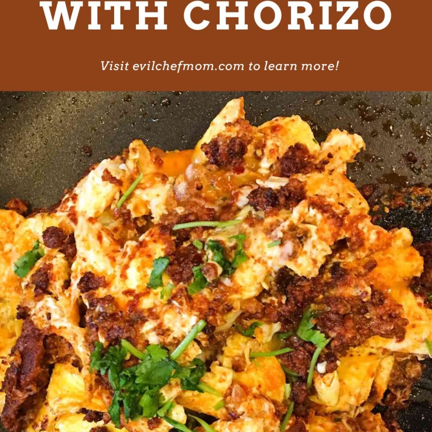 Scrambled Eggs with Chorizo