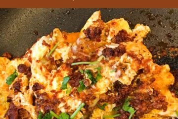 Scrambled Eggs with Chorizo