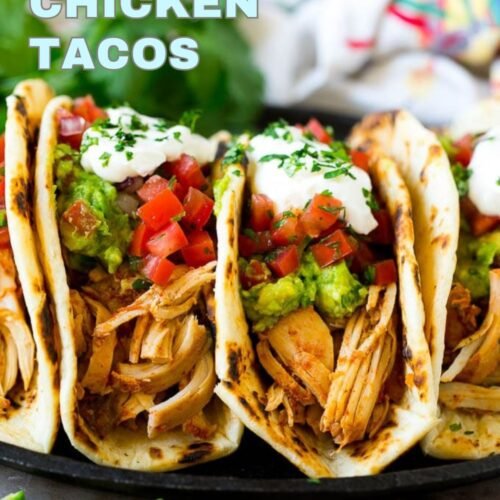 Slow Cooker Chicken Tacos