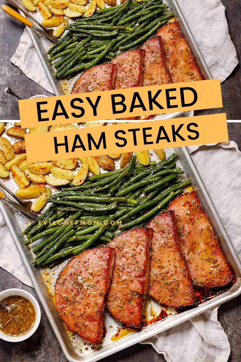Easy Baked Ham Steaks