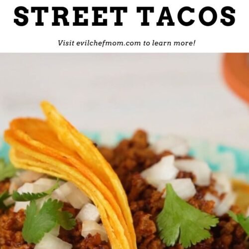 Easy Chorizo Street Tacos