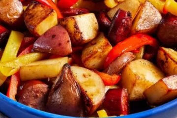 Kielbasa with Peppers and Potatoes