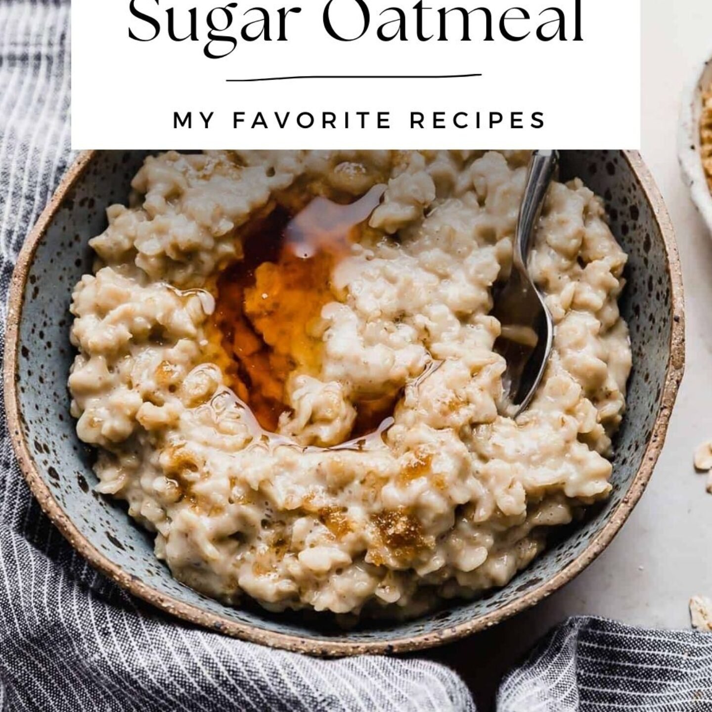 Maple and Brown Sugar Oatmeal