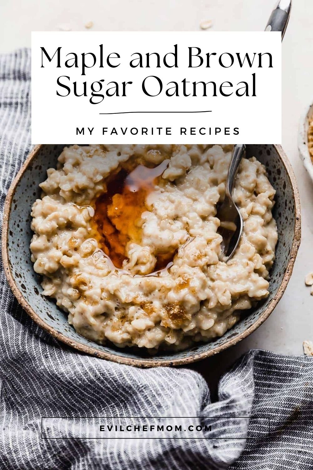 Maple and Brown Sugar Oatmeal