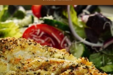 Simple Chicken Mayo with Parmesan and Bread Crumbs