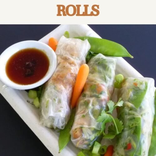 Thai Chicken Spring Rolls