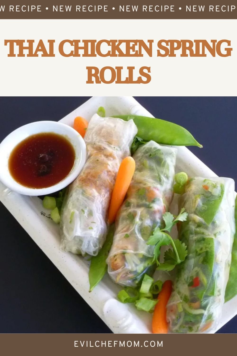 Thai Chicken Spring Rolls