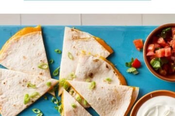 2-Minute Cheese Quesadillas