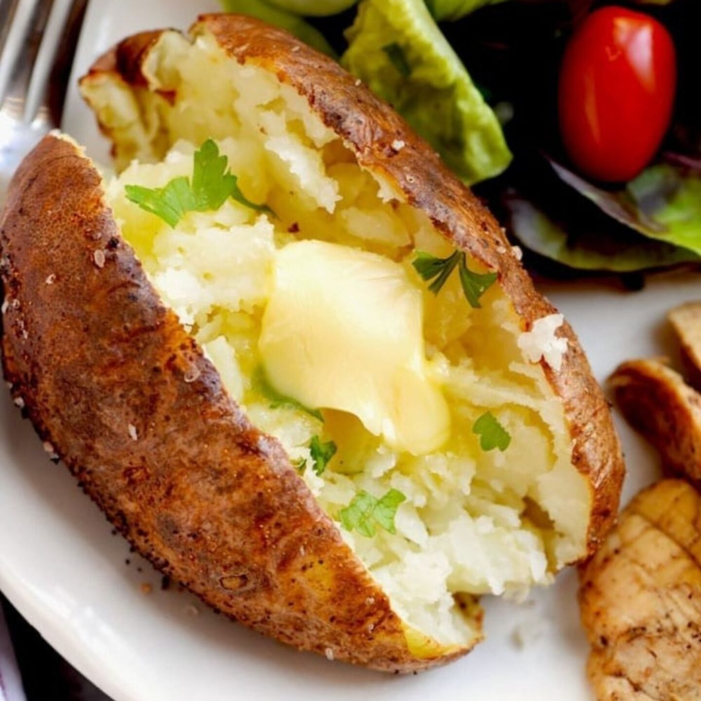 Air Fryer Baked Potatoes