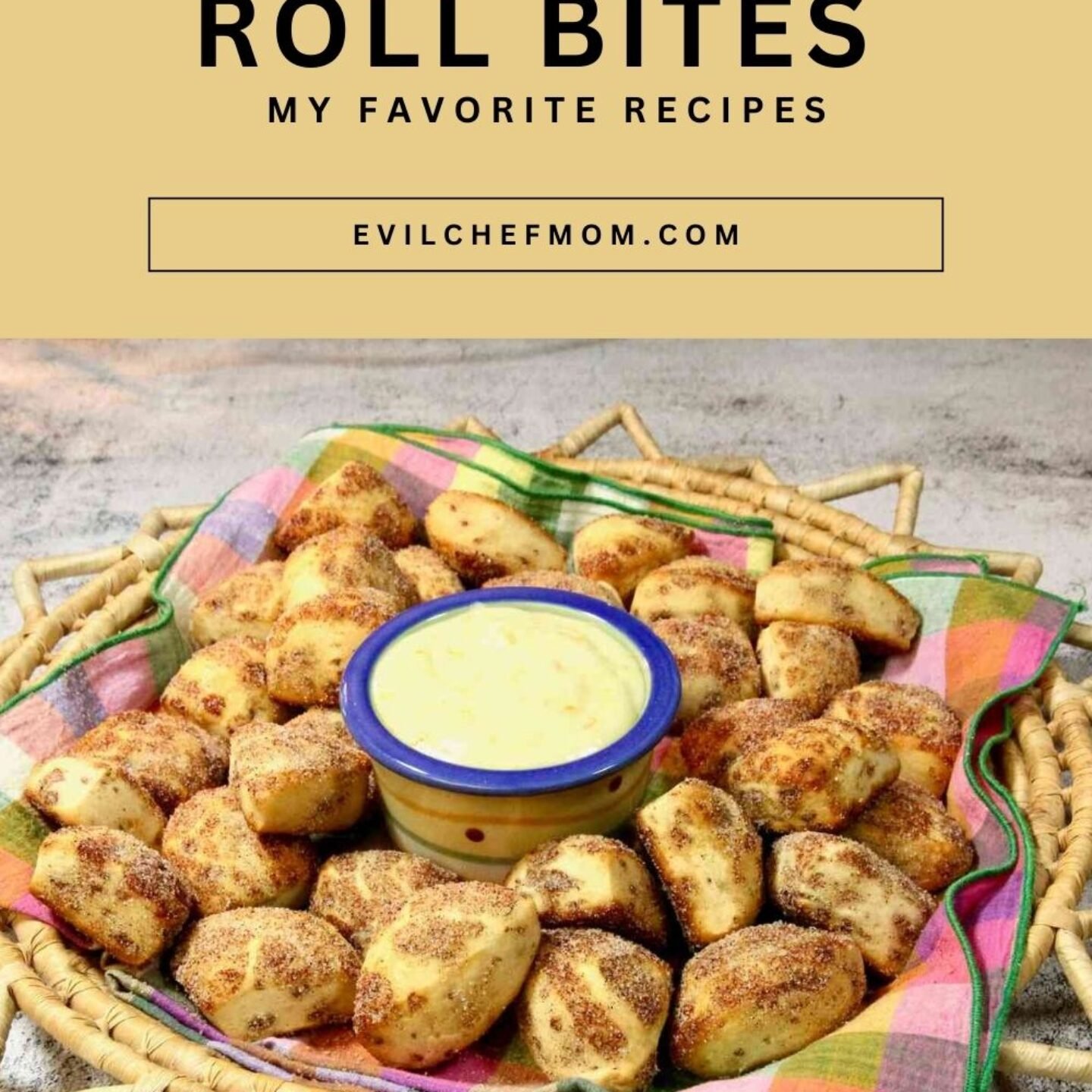 Air Fryer Cinnamon Roll Bites