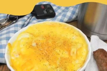 Air Fryer Scrambled Eggs On The Go
