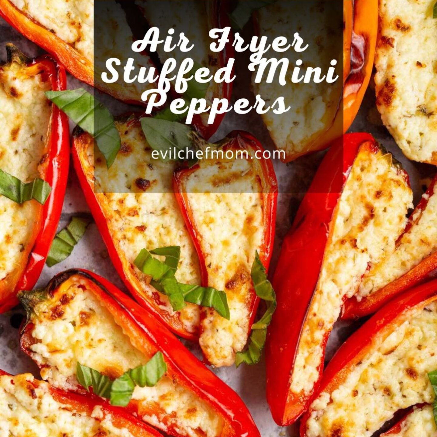 Air Fryer Stuffed Mini Peppers