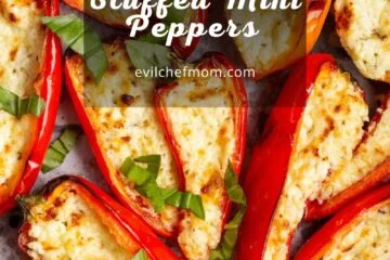 Air Fryer Stuffed Mini Peppers
