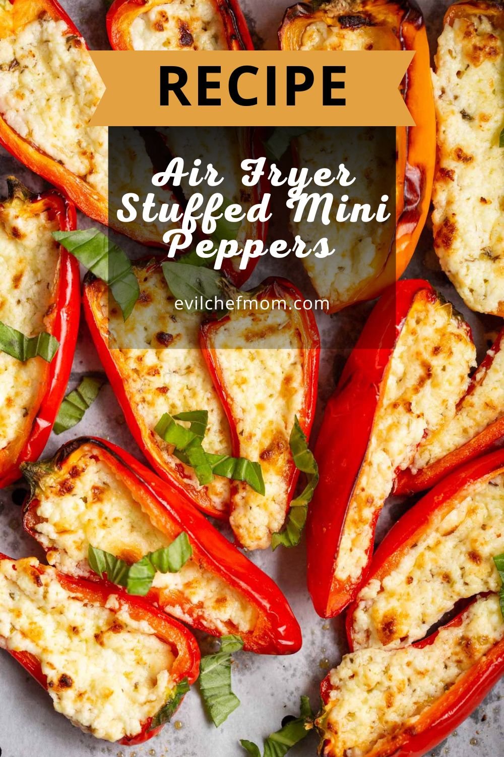 Air Fryer Stuffed Mini Peppers